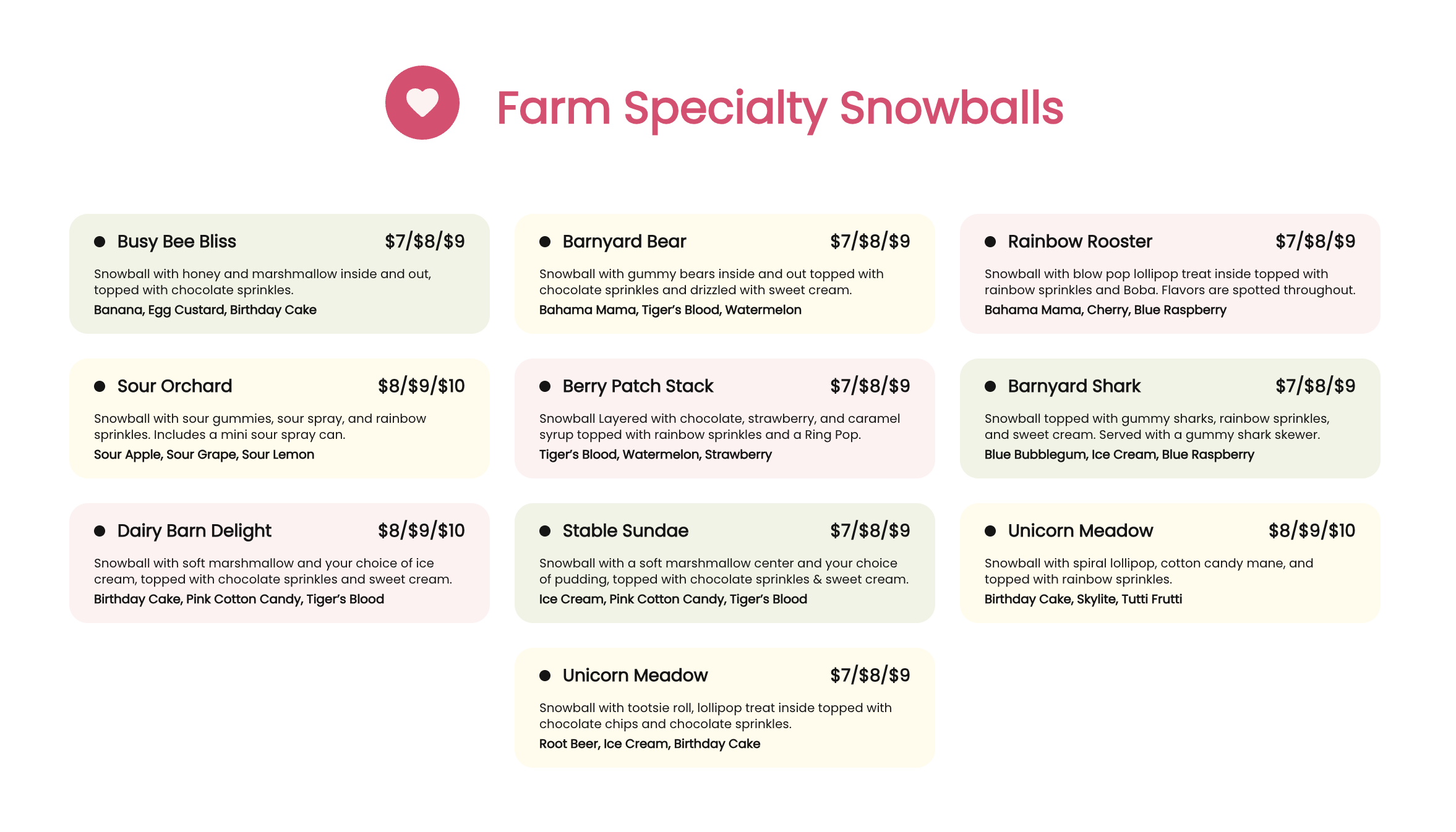 Howard County Snowball Stand